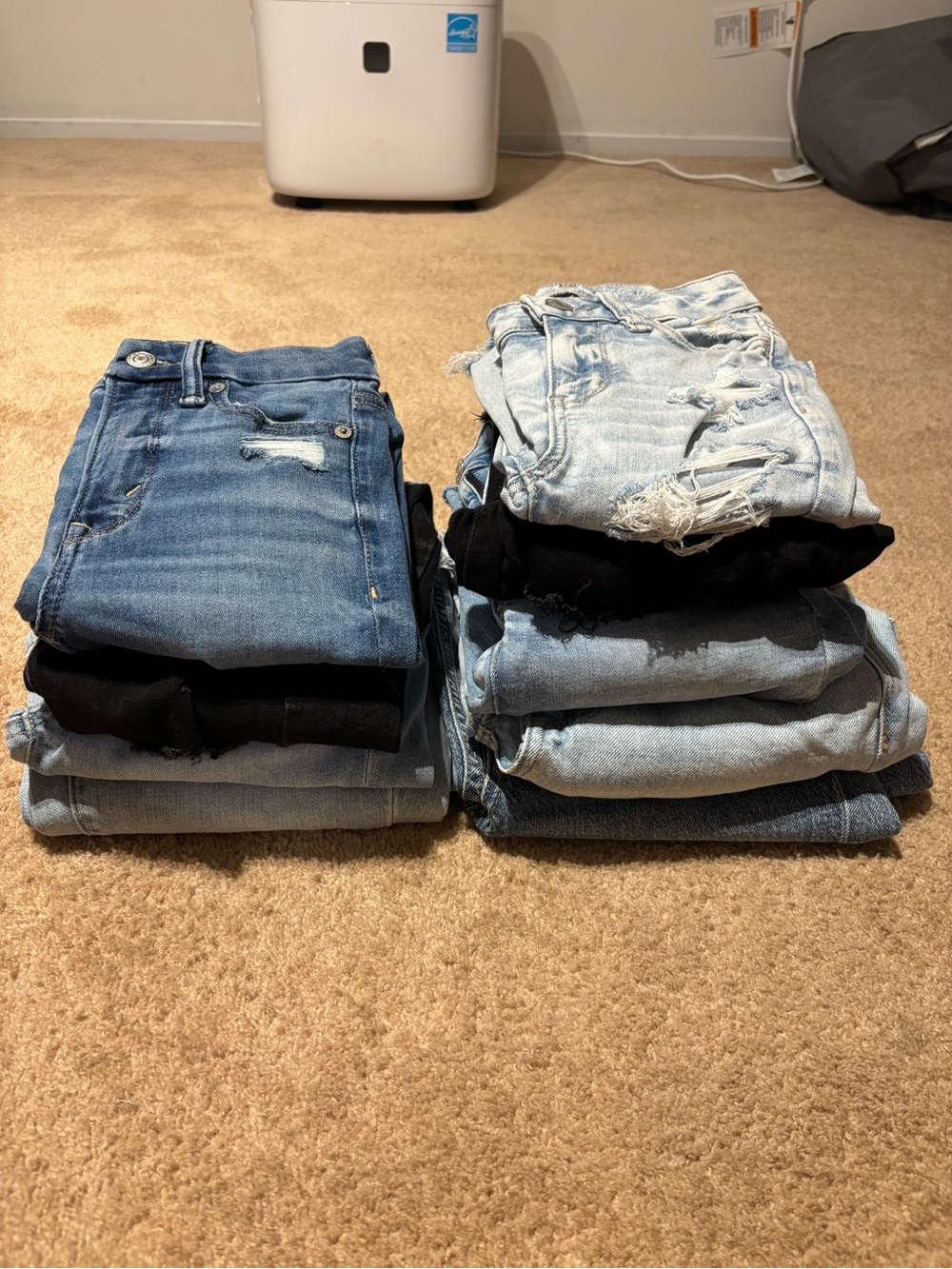 Women’s Light Blue Distressed Jeans GET THE ENTIRE STACK FOR PRICE OF 1